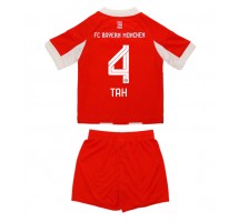 Bayern Munich Jonathan Tah #4 Koszulka Podstawowa dzieci 2025-26 Krótki Rękaw (+ krótkie spodenki)